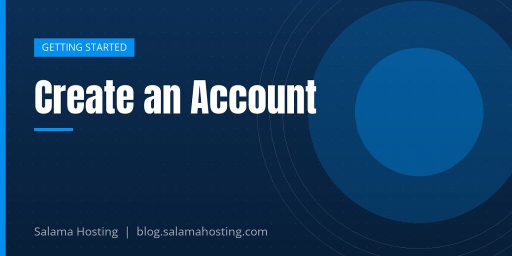 Create an Account