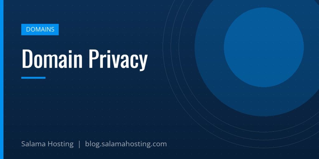 Domain Privacy
