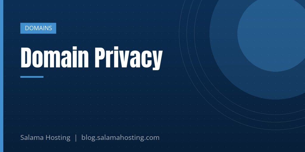 Domain Privacy
