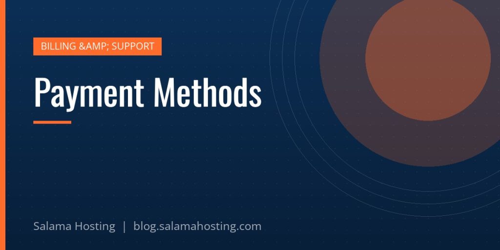 Payment Methods