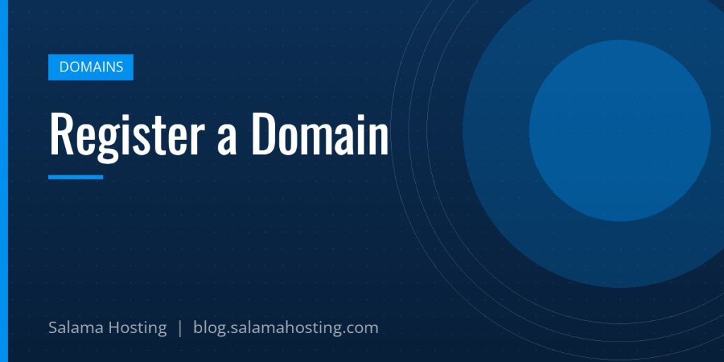 Register a Domain